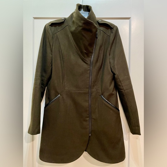 Military Style Wool (50%) Jacket - Picture 2 of 5